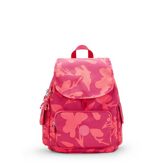 Mochilas Kipling City Pack Small Printed Rosas | MX 1517GS